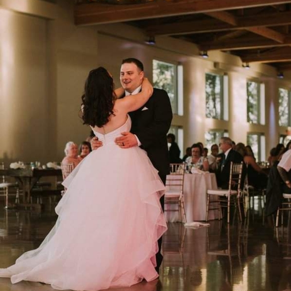 Londyn Gown (altered size 12) by Hayley Paige - Picture 8 of 10